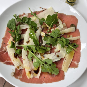 insalata di rucola e parmigiano (rocket salad)